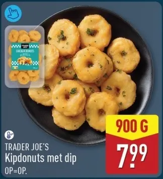 Aanbieding: Kipdonuts met dip