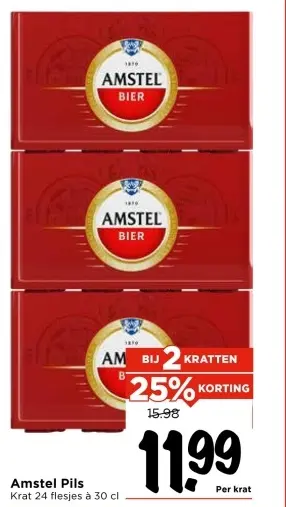 Aanbieding: Amstel Pils