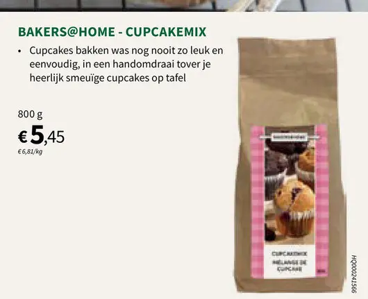 Promotie: Cupcakemix