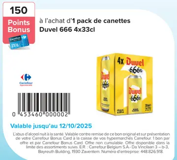 Offre: Duvel 666