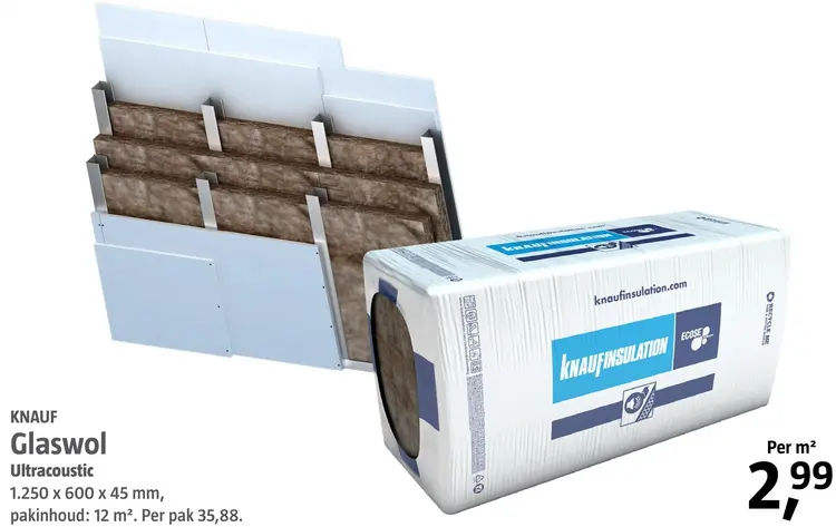 Aanbieding: Glaswol Ultracoustic