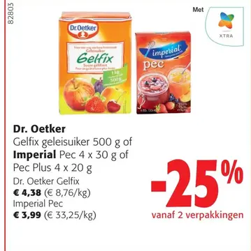 Aanbieding: Gelfix geleisuiker of Imperial Pec