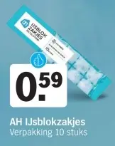 Aanbieding: IJsblokzakjes