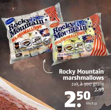 Aanbieding: Rocky Mountain marshmallows 