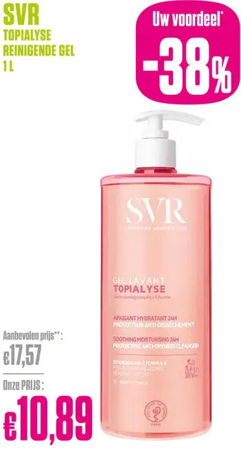 Promotie: SVR Topialyse Reinigende Gel 1L - SVR