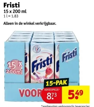 Promotie: Fristi