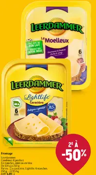 Offre: Fromage Leerdammer