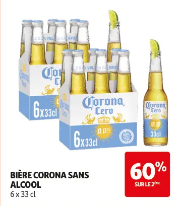 Promotie: Bière Corona sans alcool