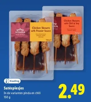 Aanbieding: Satéspiesjes