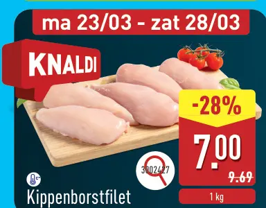Promotie: Kippenborstfilet
