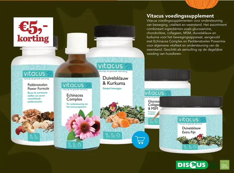 Aanbieding: Vitacus voedingssupplement