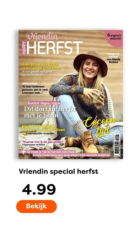Aanbieding: Vriendin special herfst