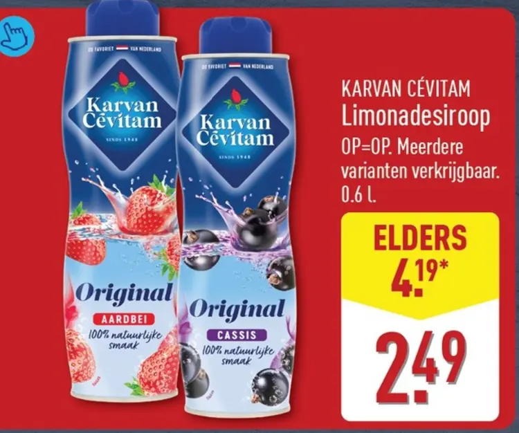 Aanbieding: Limonadesiroop