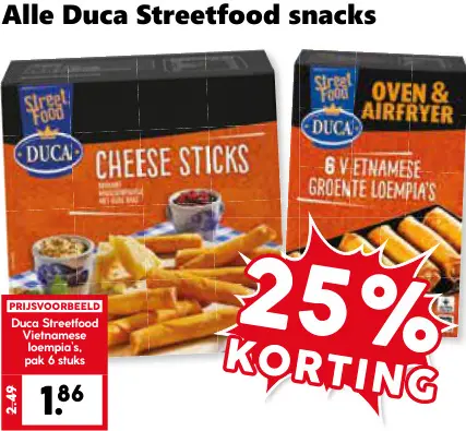 Aanbieding: Streetfood snacks