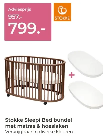 Aanbieding: Stokke Sleepi Bed bundel
