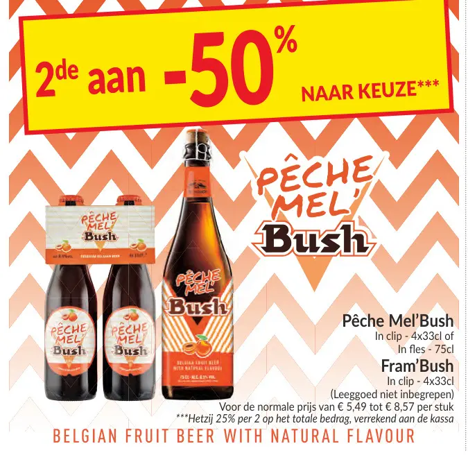 Promotie: Pêche Mel'Bush