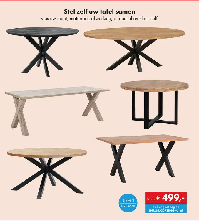 Aanbieding: Tafel
