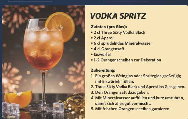 Aanbieding: Vodka spritz