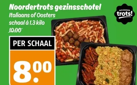 Aanbieding: Noordertrots gezinsschotel