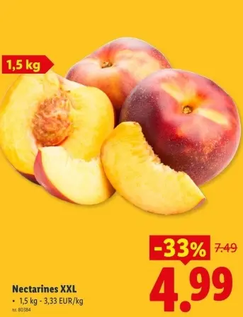 Promotie: Nectarines XXL