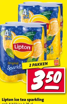 Aanbieding: Lipton ice tea sparkling