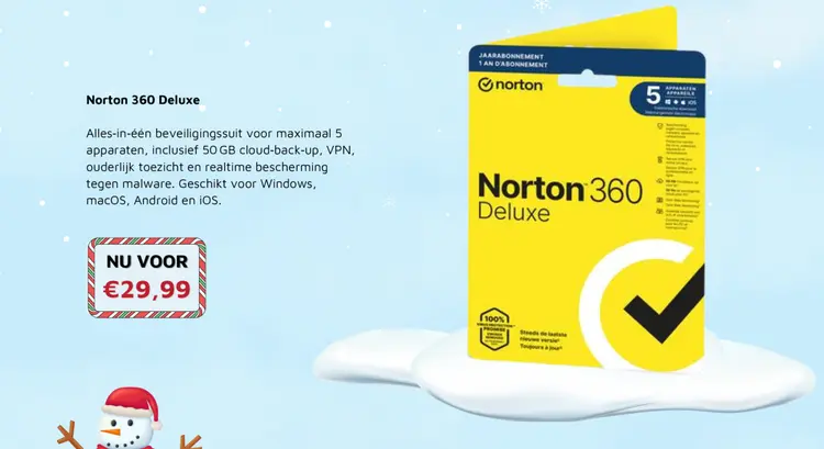 Aanbieding: Norton 360 Deluxe