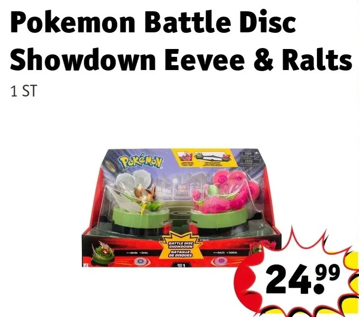 Offre: Battle Disc Showdown Eevee & Ralts