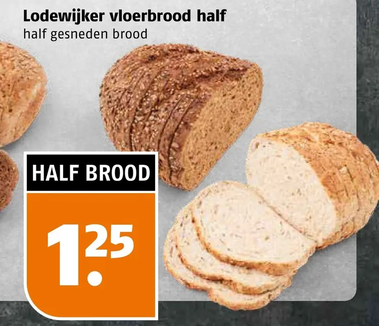Aanbieding: Lodewijker vloerbrood half