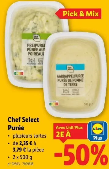 Offre: Purée