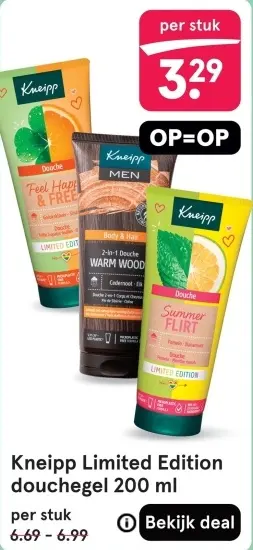 Aanbieding: Limited Edition douchegel