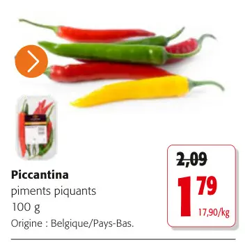 Offre: Piccantina