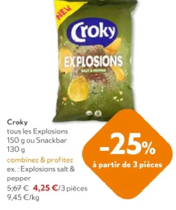 Offre: Explosions
