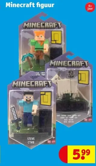 Promotie: Minecraft figuur