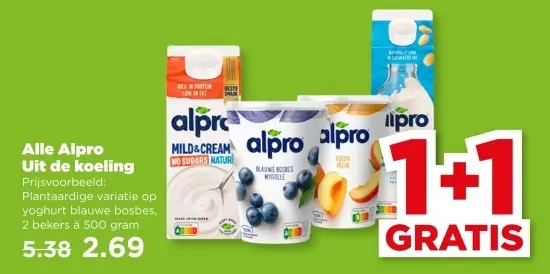 Alpro uit de koeling