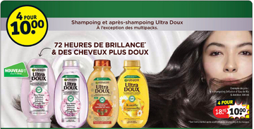 Offre: Shampoing et après-shampoing Ultra Doux