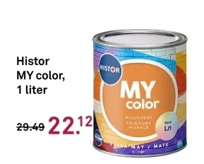 Aanbieding: Histor MY color