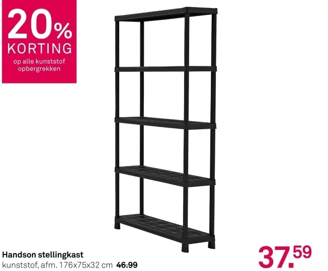 Aanbieding: stellingkast