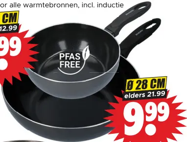 Aanbieding: Keramische wok of hapjespan