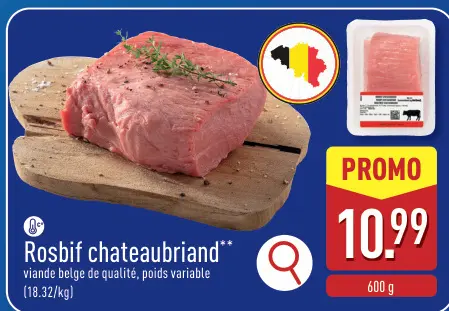 Offre: Rosbif chateaubriand
