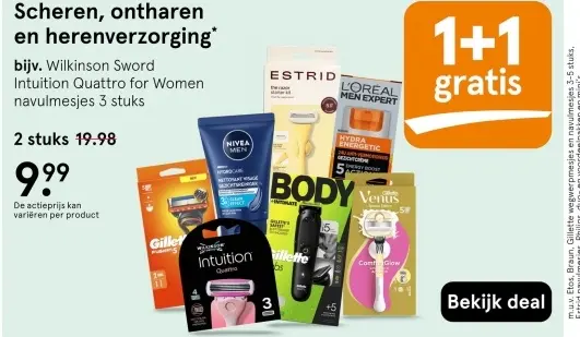 Aanbieding: Scheren, ontharen en herenverzorging
