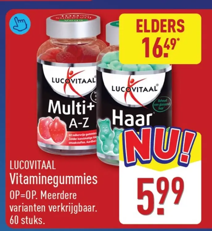 Aanbieding: Vitaminegummies
