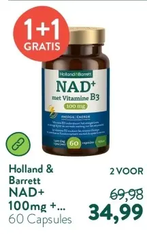 Aanbieding: NAD+ met Vitamine B3
