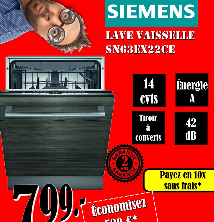 Promotie: Lave vaisselle sn63ex22ce