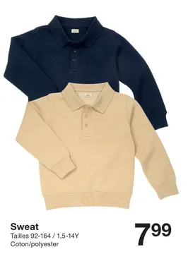 Offre: Sweat