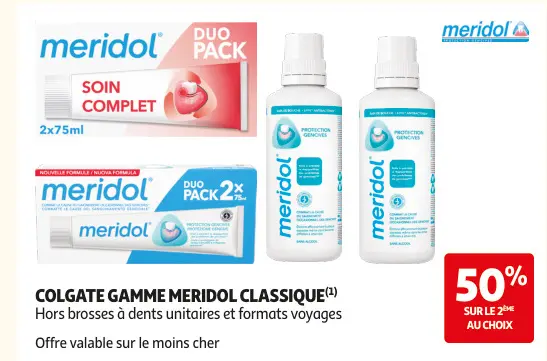 Aanbieding: Colgate gamme meridol classique