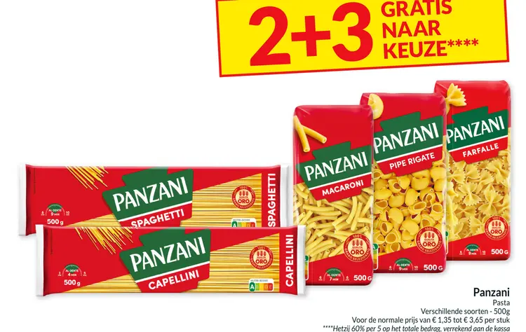 Promotie: Pasta