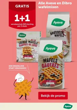 Aanbieding: Aveve en Dibro wafelmixen