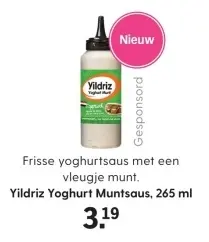 Aanbieding: Yildriz Yoghurt Muntsaus