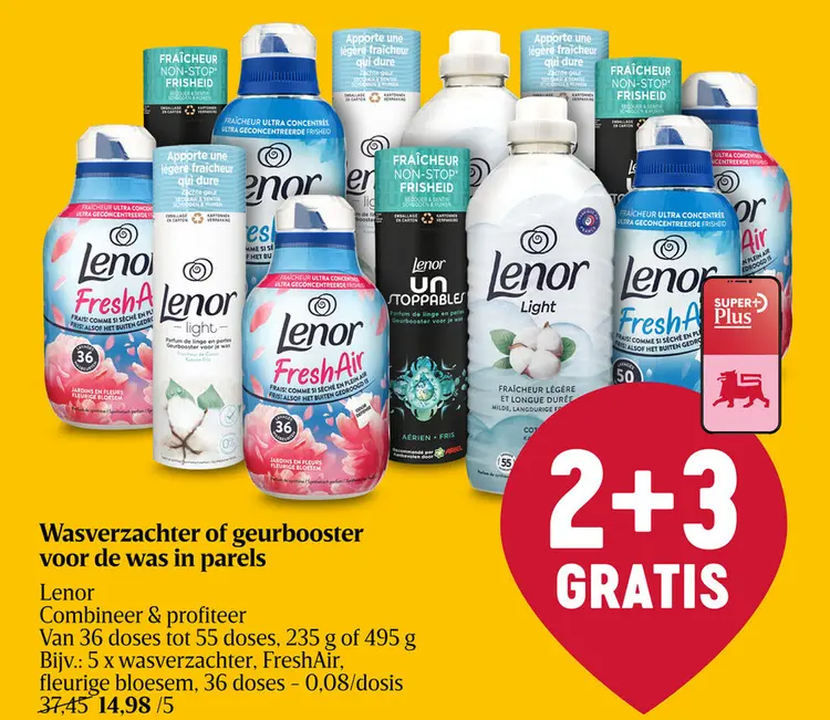 Promotie: Wasverzachter of geurbooster