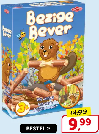 Promotie: Tactic Bezige Bever